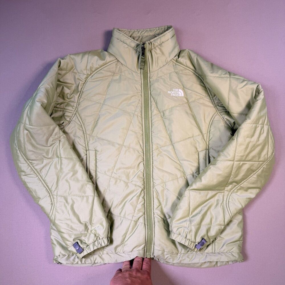 The North Face Puffer Jacket – Light Green – Women’s Medium
